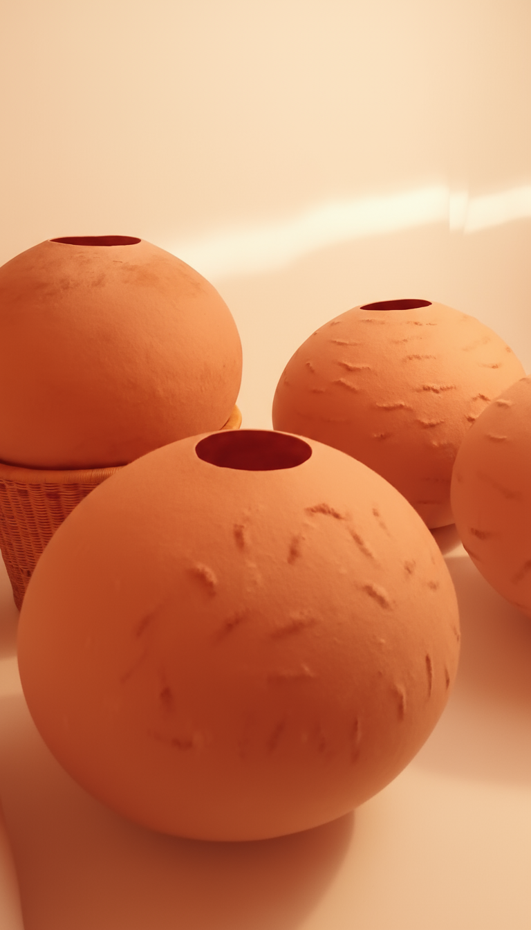 Pantallas Lámpara de fieltro artesanal