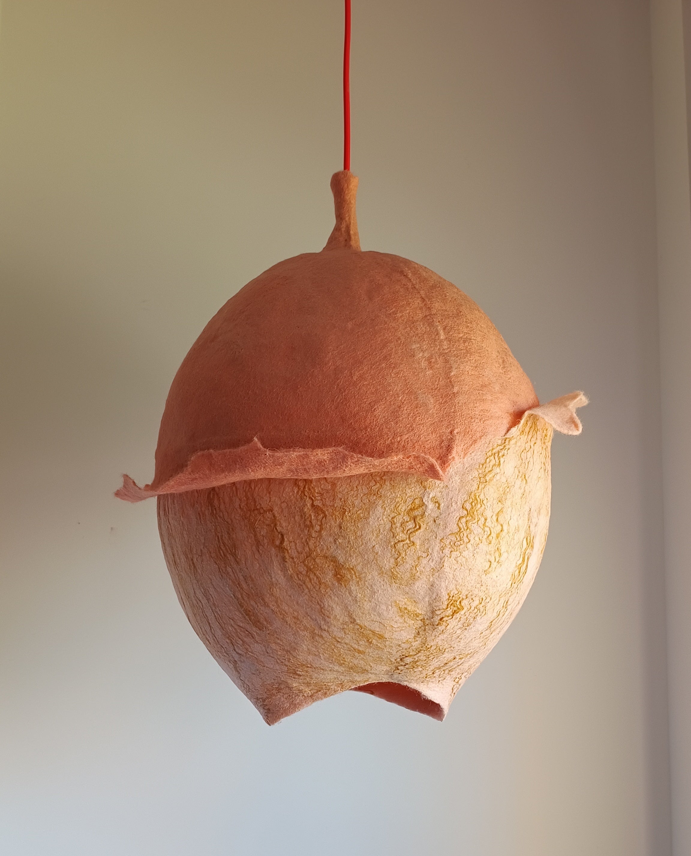 Pantallas Lámpara de fieltro artesanal