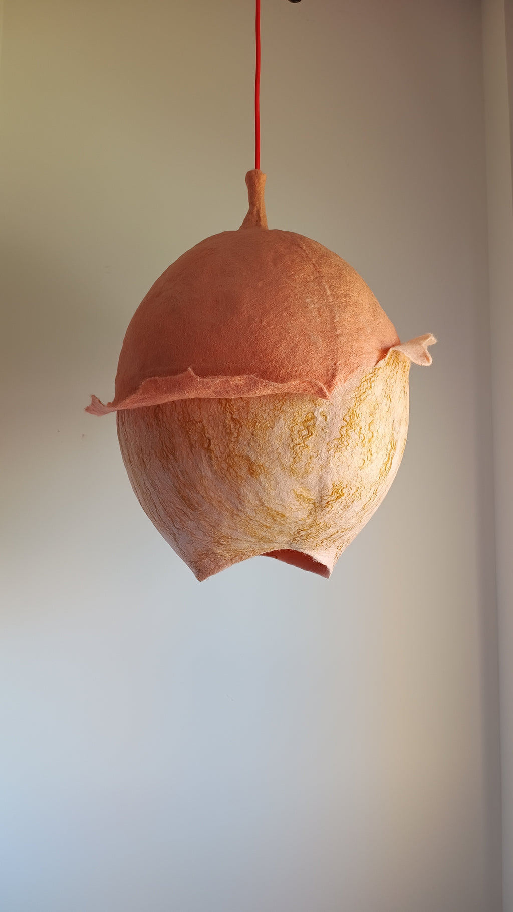 Pantallas Lámpara de fieltro artesanal